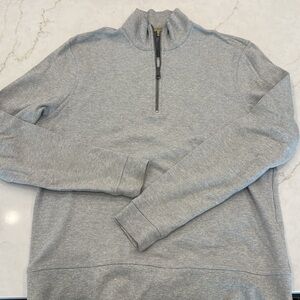 Men’s Burberry Brit size L long sleeve quarter zip sweatshirt